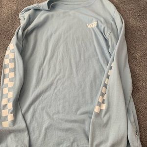 blue vans long sleeve